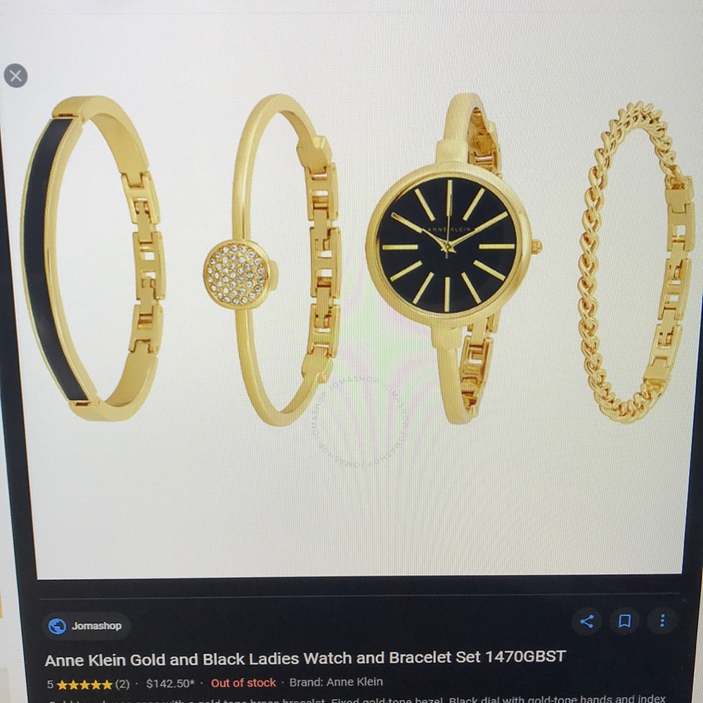 Anne Klein Bracelet stack